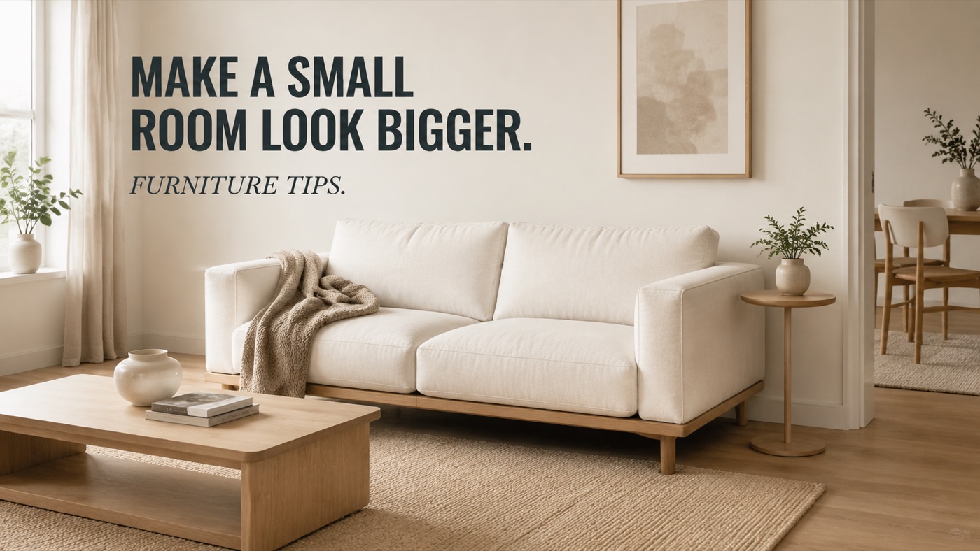 POVISON furniture making a small living room look bigger