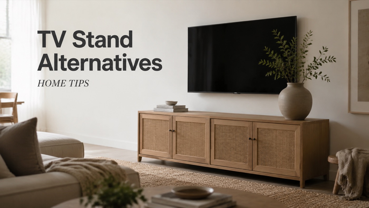 POVISON media console alternative to a traditional TV stand