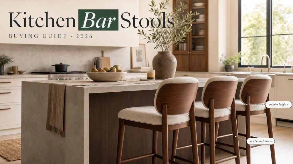 Kitchen Bar Stools Buying Guide for 2026 - POVISON Blogs