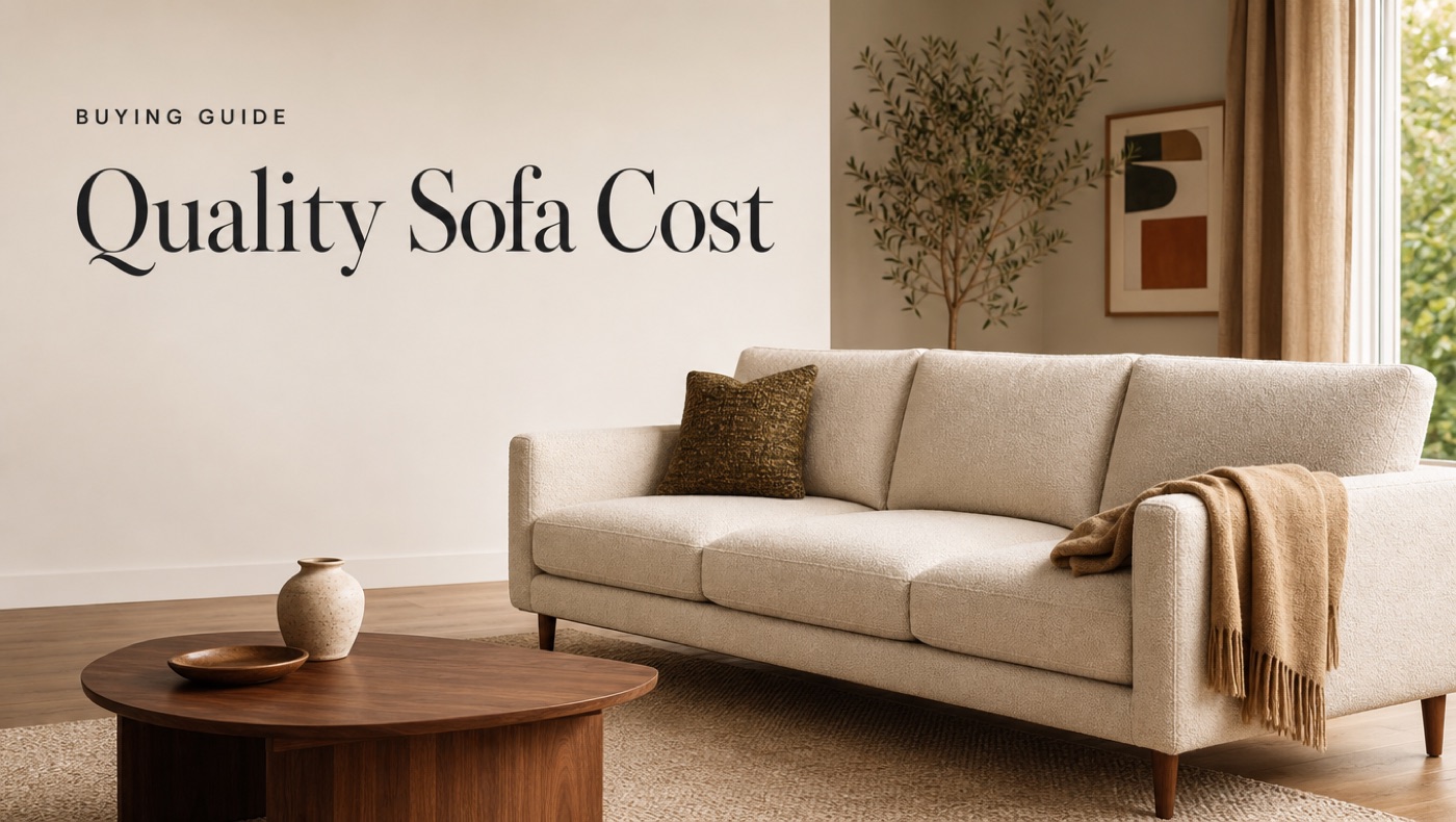 POVISON quality sofa with durable frame and cushions