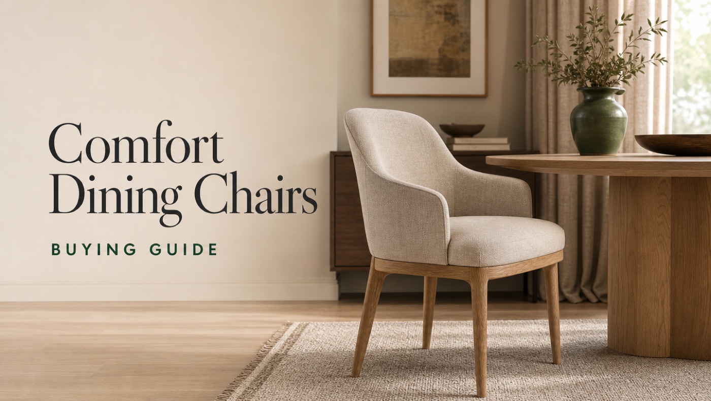 POVISON upholstered dining chair designed for comfortable long meals