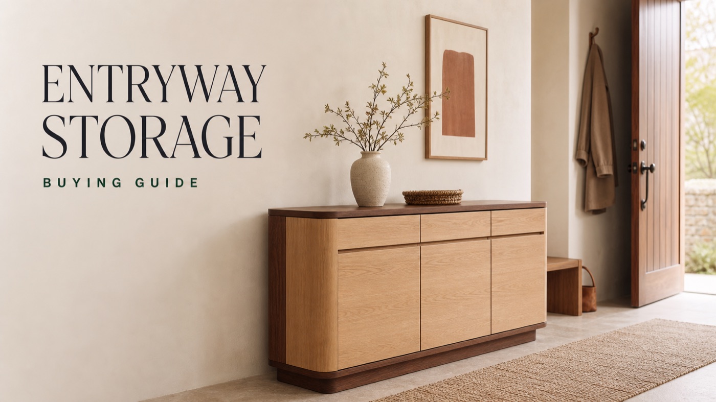 POVISON entryway storage with shoe cabinet and slim console table