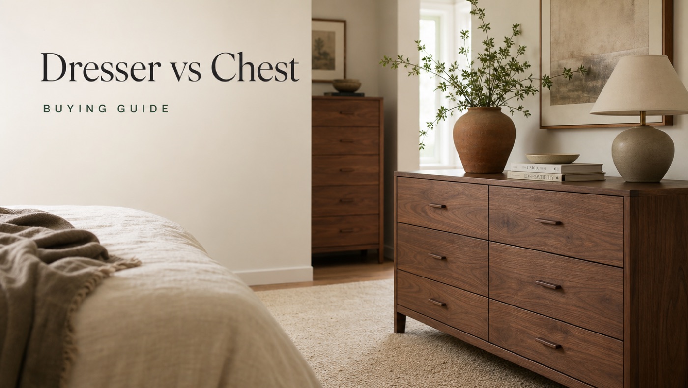 POVISON bedroom dresser and chest of drawers comparison for clothing storage