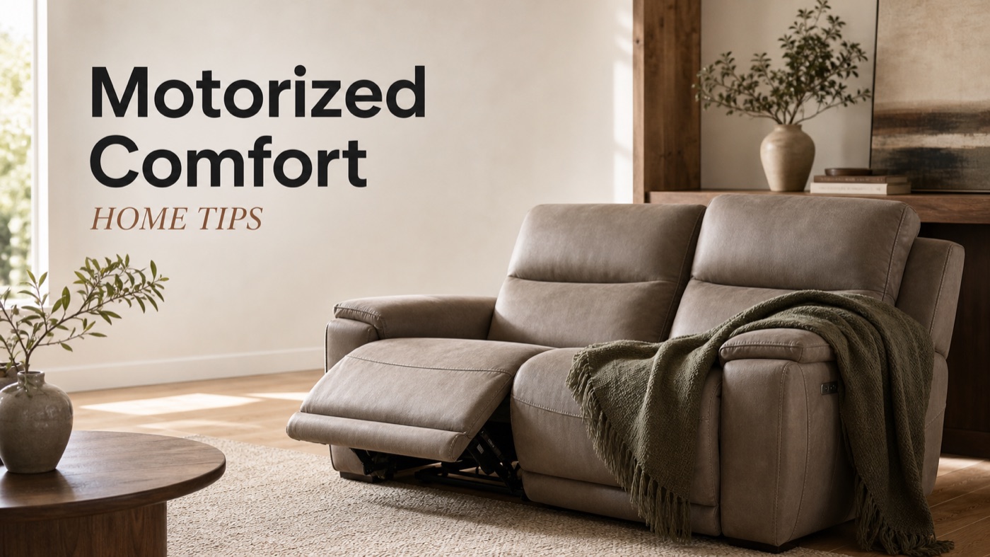 POVISON motorized furniture with power recliner and smart living room adjustment
