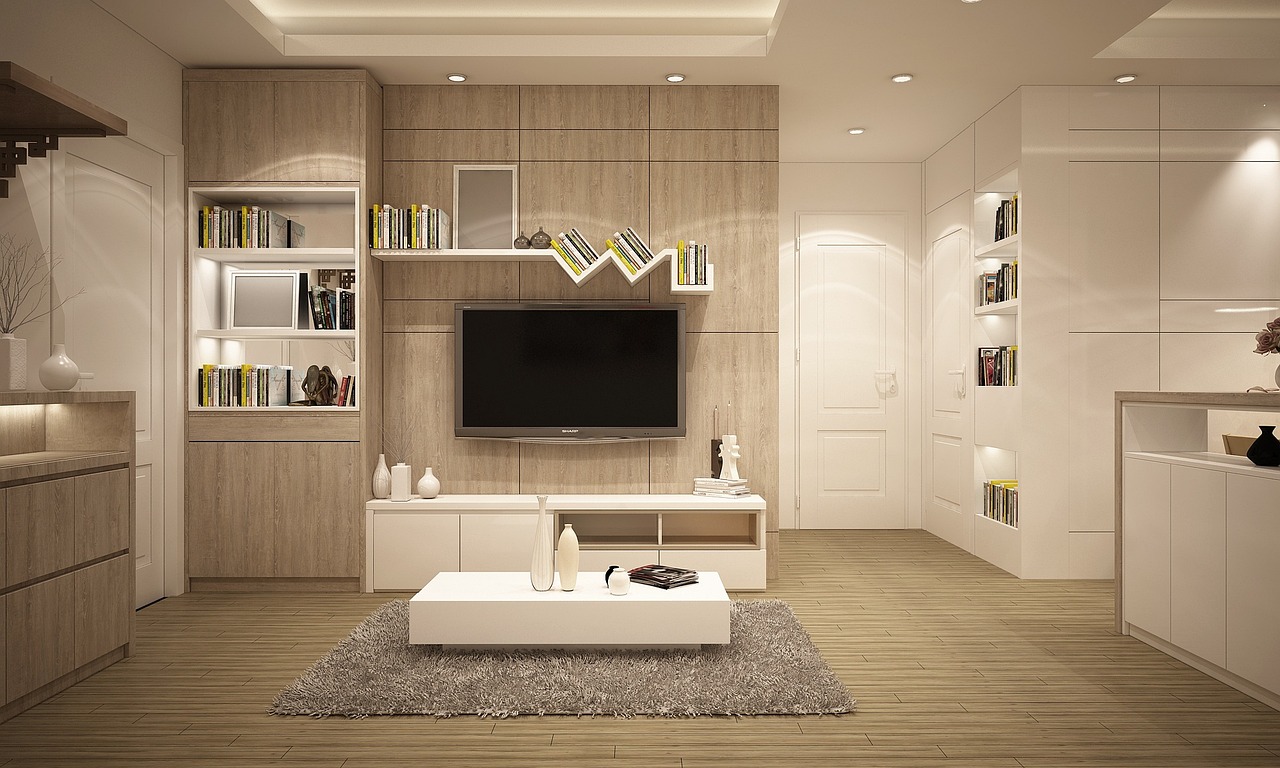 Modern living room with quality furniture showing visual design distinction