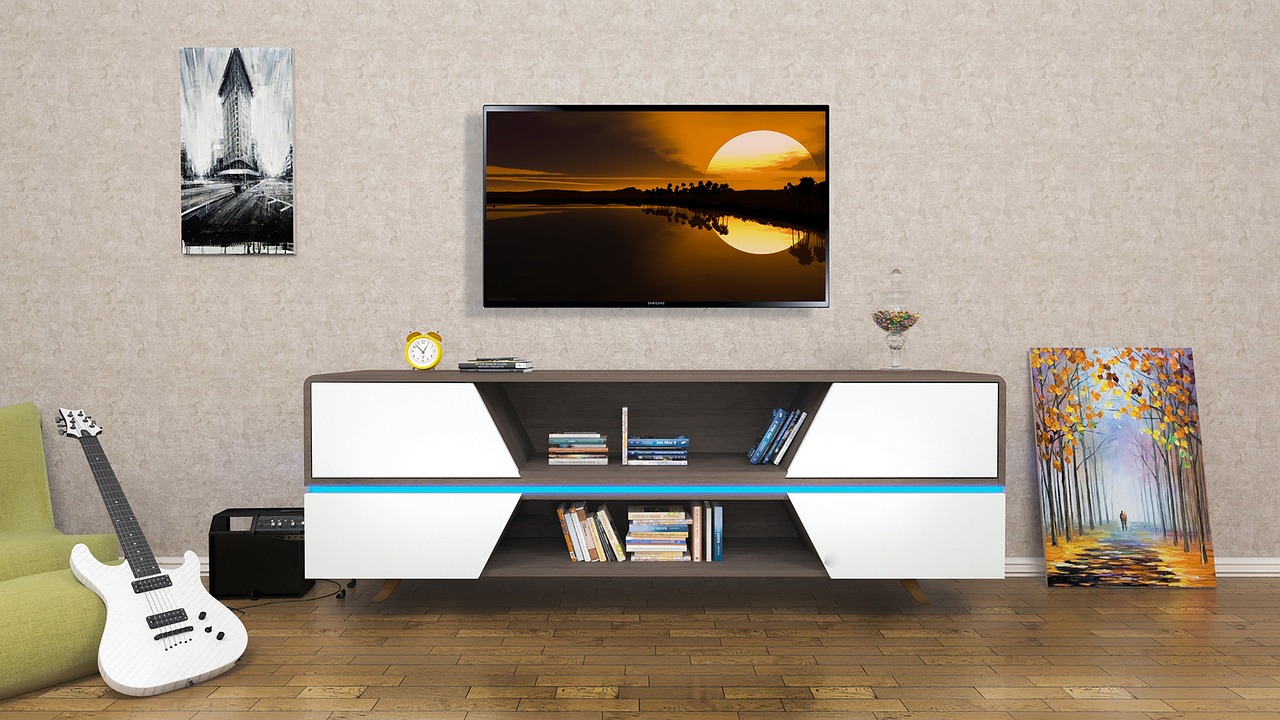 Wooden storage cabinet showing construction quality and wood grain detail
