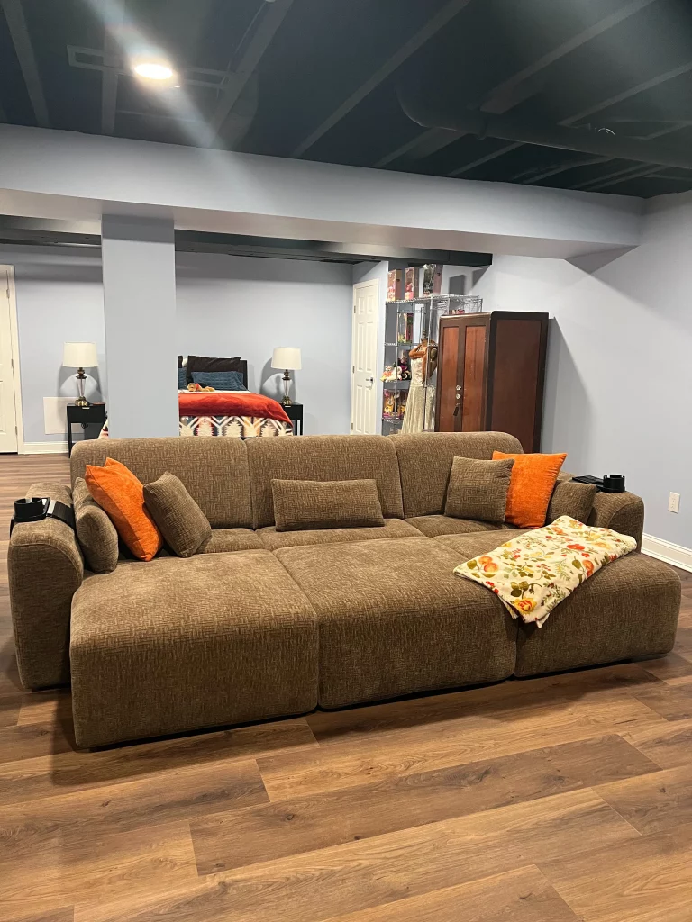 Aurora sofa for guest stays